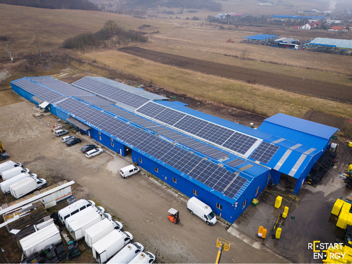 Romanian plant production switches to solar energy with Restart Energy