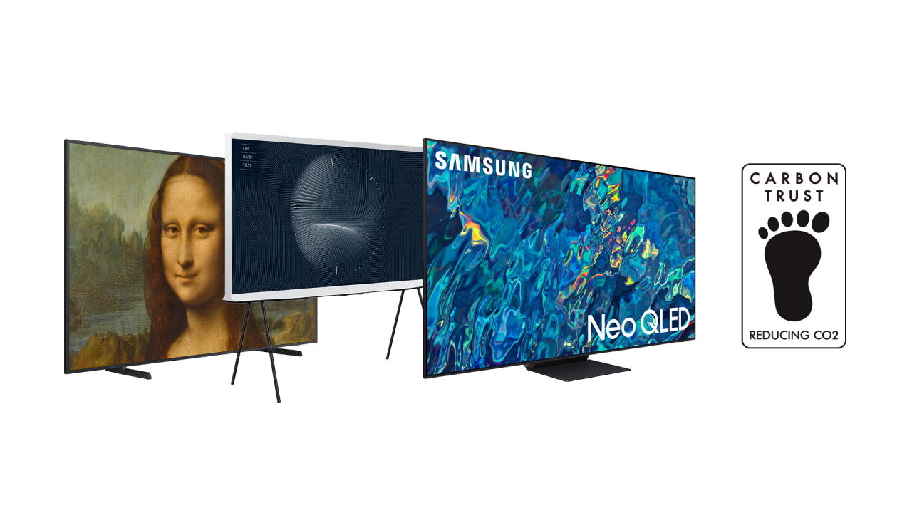 Samsung earns carbon reduction certification for its 2022 TVs