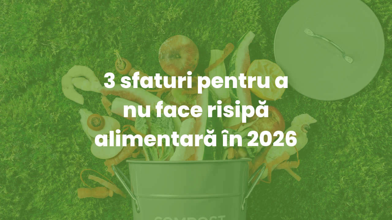 3 sfaturi pentru a nu face risipă alimentară în 2026