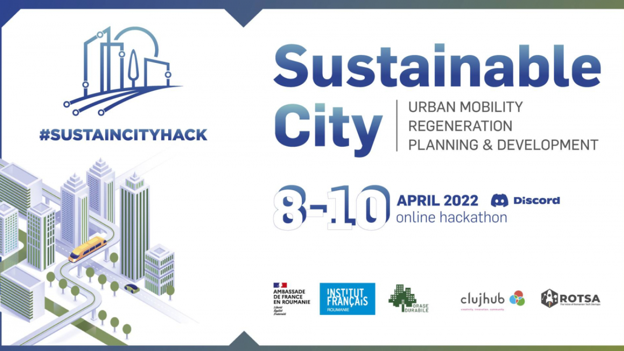 #SustainCityHack: premiile hackathonului cu soluții pentru orașe mai verzi