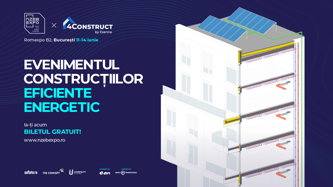 Demonstrații de incendiere controlată a caselor, tehnologiile viitorului și întreaga industrie a construcțiilor reunită - nZEB Expo București