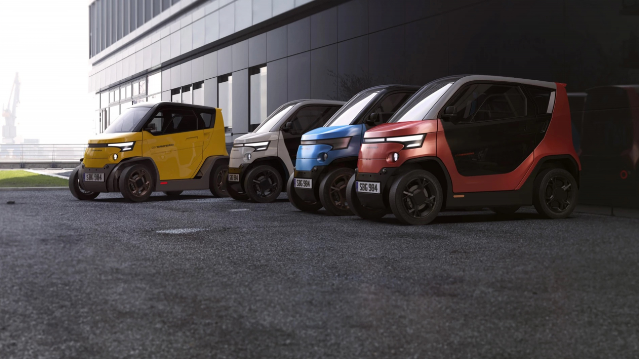 City Transformer, microcar-ul electric care-și poate modifica dimensiunile