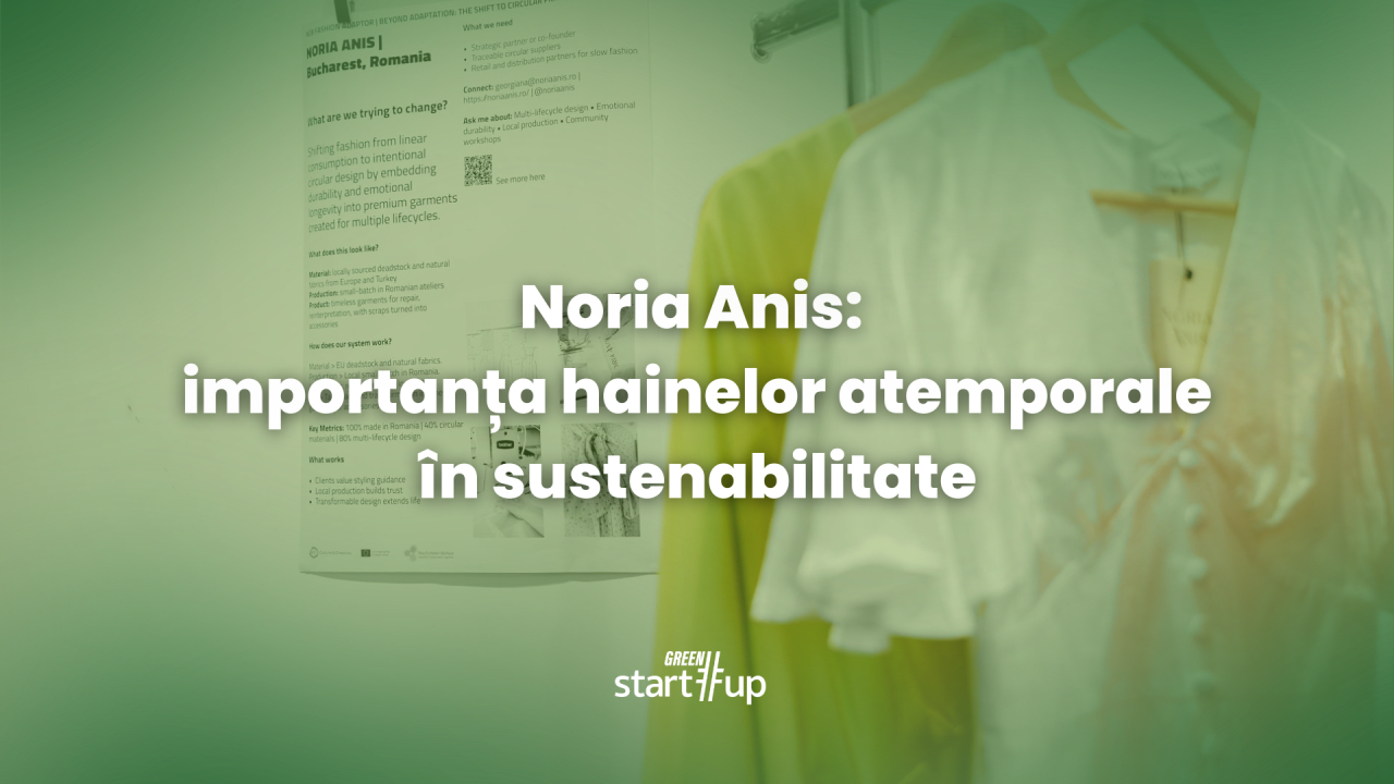 Noria Anis: brandul românesc care promite haine atemporale