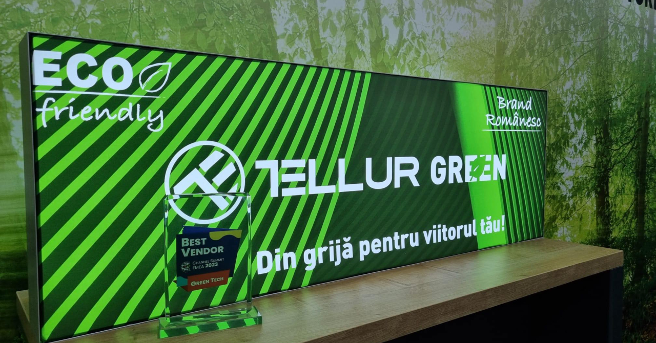Romanian technology brand Tellur, awarded for its Green lineup of accessories