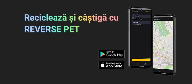 Reverse PET, aplicația care te conectează cu cei care reciclează sticle