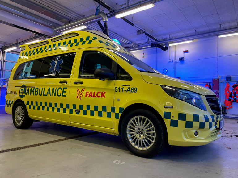 Ambulanțele electrice au grijă de pacienți și de aerul pe care îl respirăm