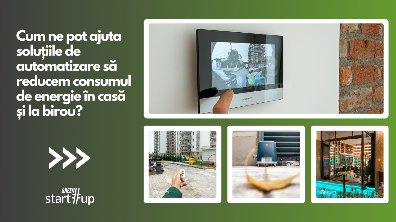Cum ne pot ajuta soluțiile de automatizare să reducem consumul de energie în casă și la birou?
