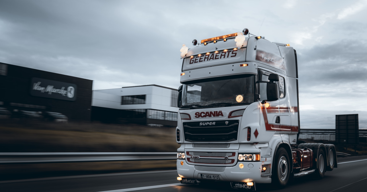 Solar trucks are Scania's proposition for a net-zero long-haul cargo transport