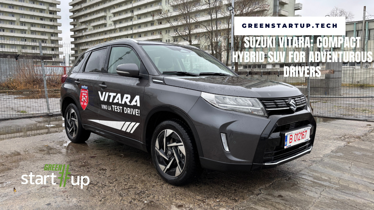Test Drive Suzuki Vitara: a city-focused hybrid SUV for adventurous drivers