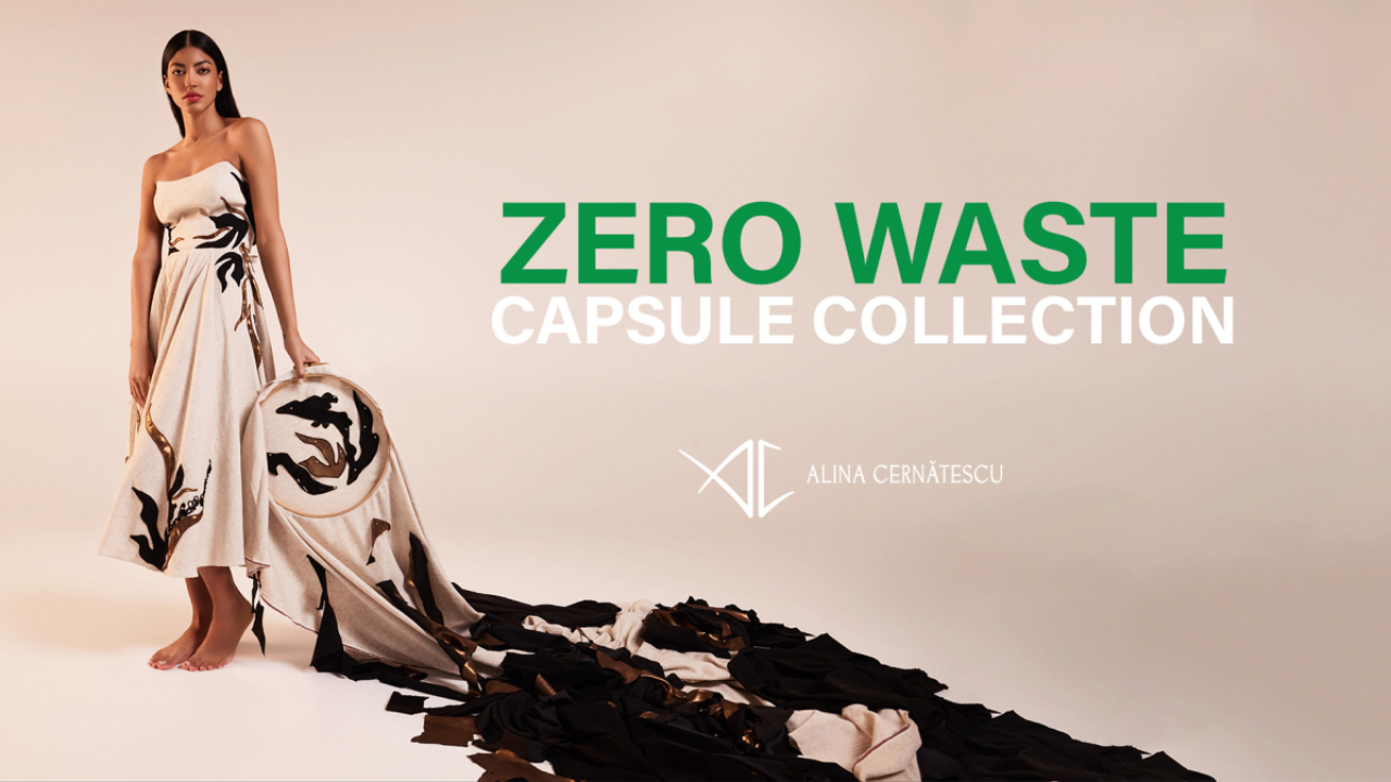 Romanian Designer Alina Cernatescu awarded by the European Commission foe a zero waste collection