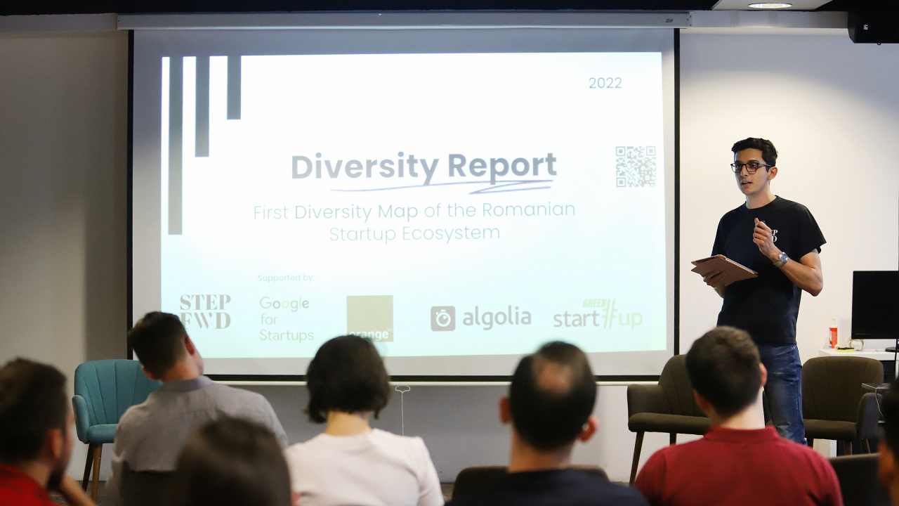 Startup-urile românești și diversitatea: 10 concluzii ale unui raport al StepFWD