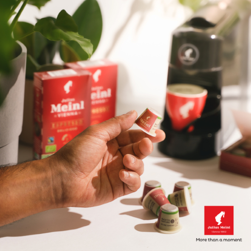 Julius Meinl relansează gama de capsule de cafea biodegradabile și compostabile