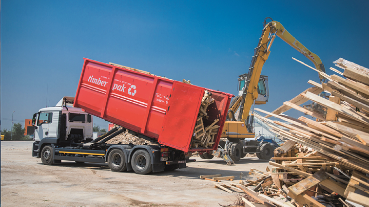 Un milion de tone de lemn colectat prin rețeaua de reciclare Timberpark a EGGER