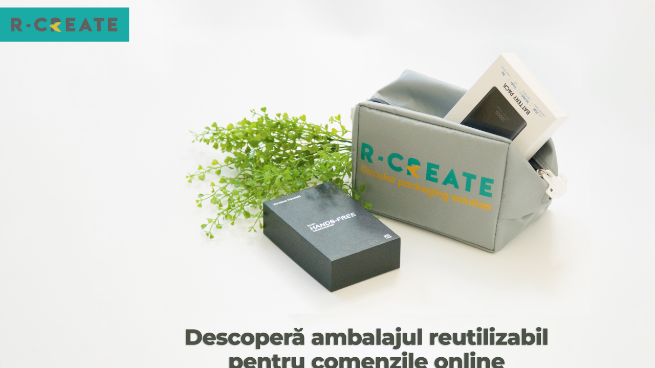 Startup-ul R-CREATE, serviciu de închiriere a ambalajelor reutilizabile