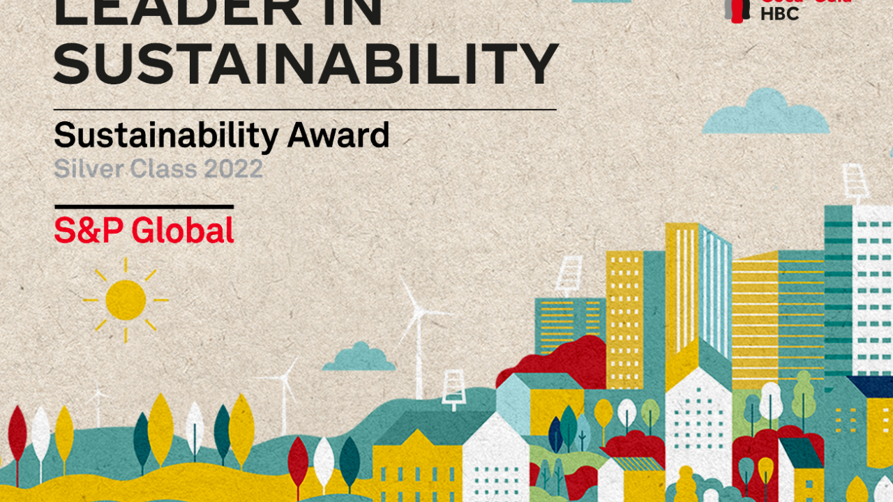 Coca-Cola HBC named Europe’s Most Sustainable Beverage Company