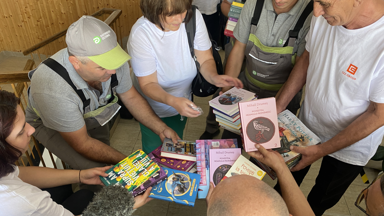 Echipele Narada și CEZ au modernizat două școli din județul Argeș