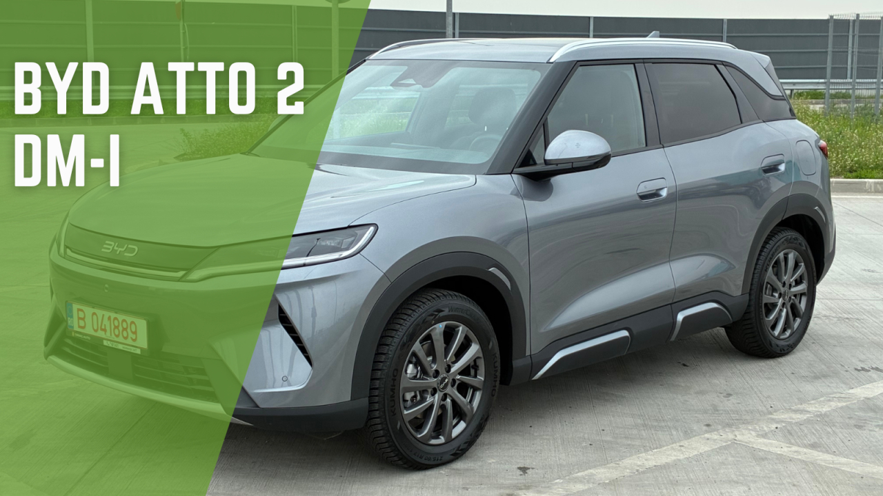 Test Drive: BYD ATTO 2 DM-i mi-a resetat așteptările pentru un SUV de oraș