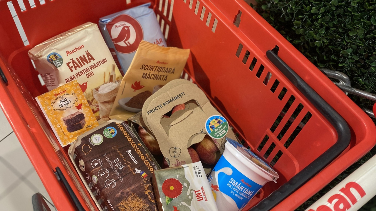Raport de sustenabilitate Auchan pe 2022: 12.000 tone deșeuri reciclate