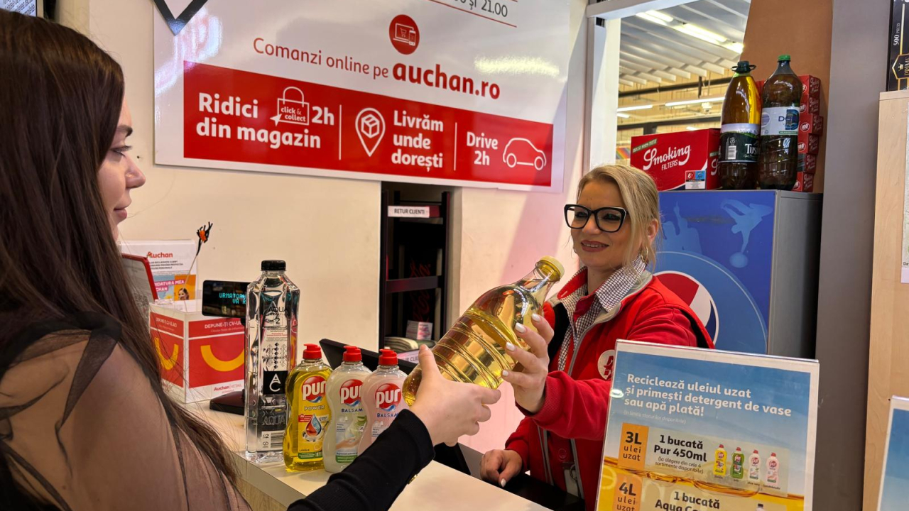 Românii au reciclat peste 2 milioane de litri de ulei alimentar în ultimii 7 ani