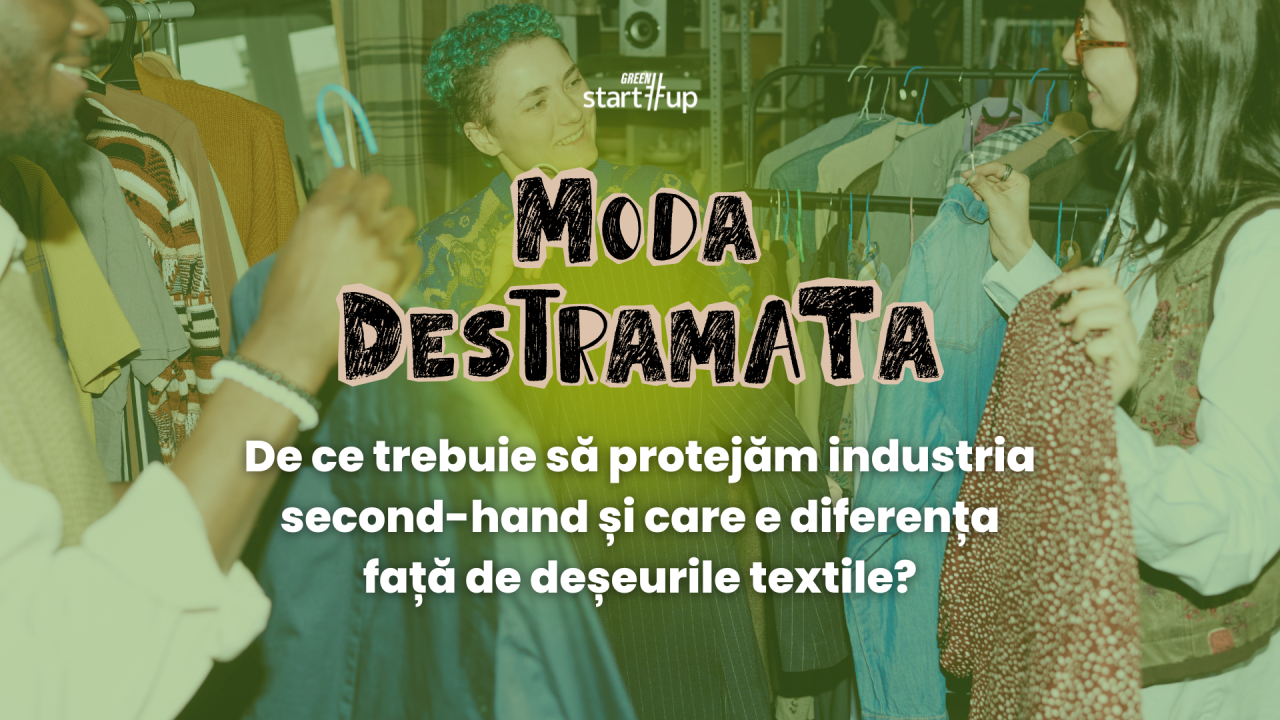 Modă Destrămată | De ce trebuie să protejăm industria second-hand și care e diferența față de deșeurile textile