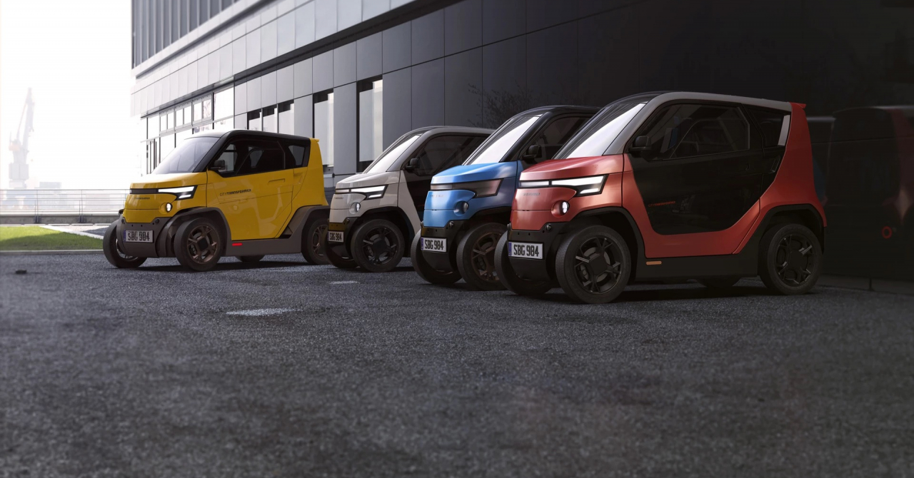 City Transformer, the electric microcar that can change its dimensions