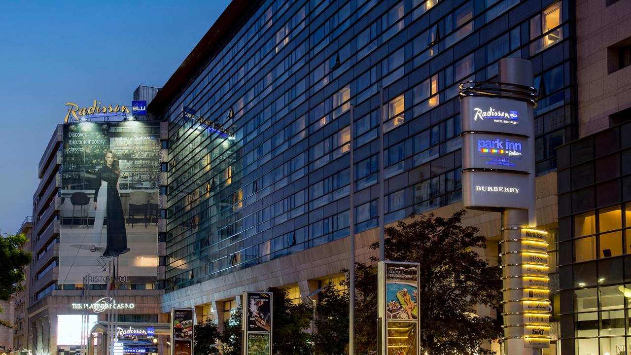 Radisson Blu Hotel Bucharest, the first in Romania to be powered 100% by renewable energy