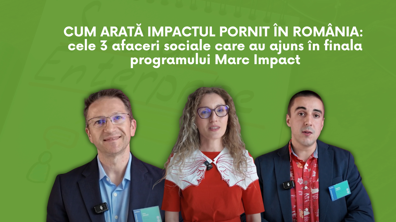 Cum arată impactul pornit în România: 3 afaceri sociale gata să facă bine