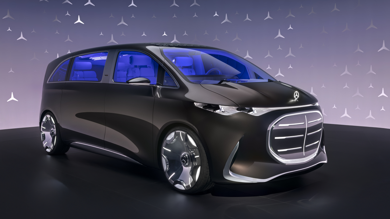 Mercedes-Benz prezintă Vision V, un nou concept de monovolum electric de lux