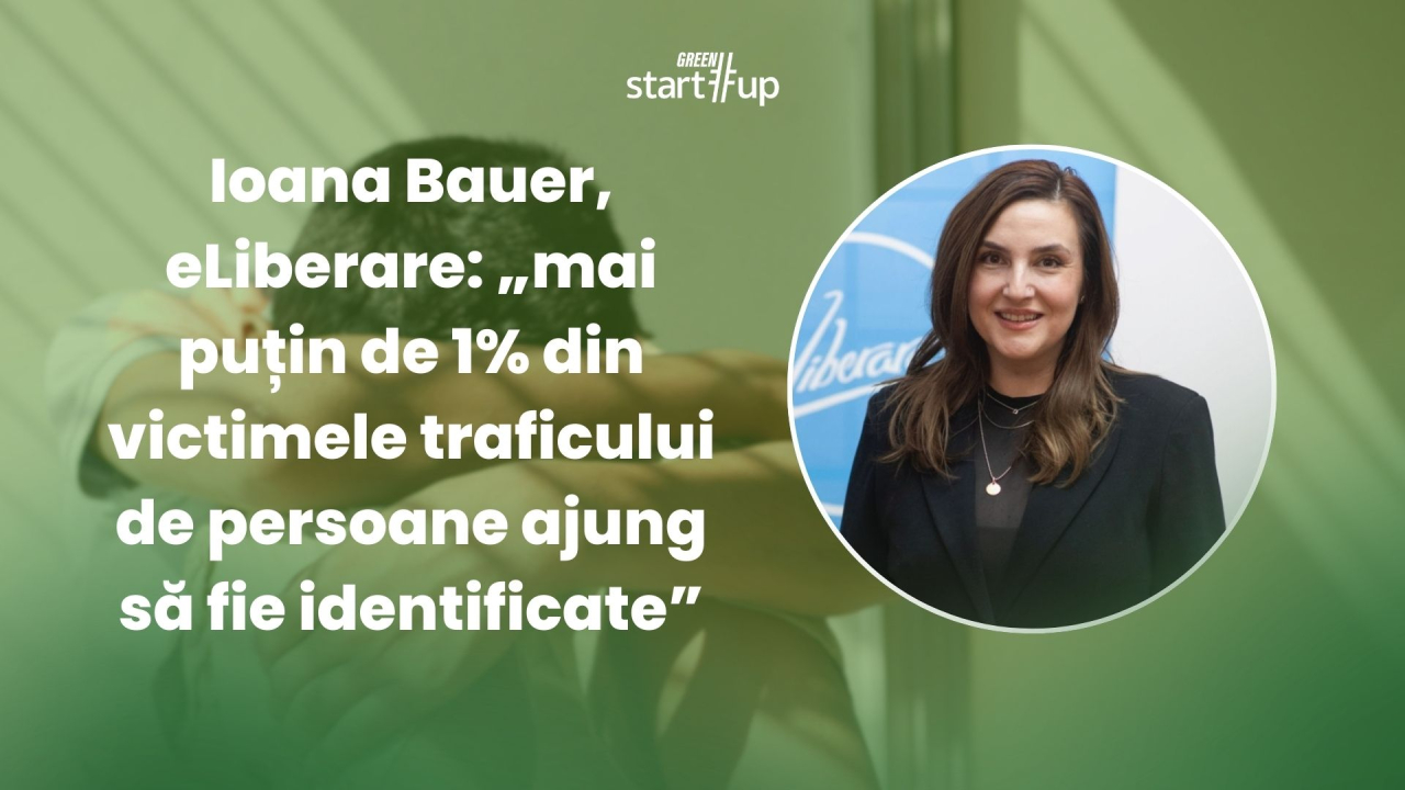 Ioana Bauer, eLiberare: mai puțin de 1% din victimele traficului de persoane ajung să fie identificate