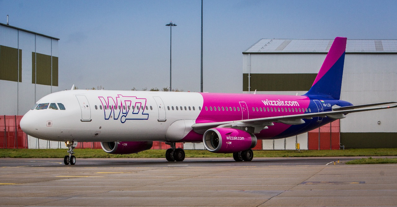 Wizz Air, reducere cu peste 15% a emisiilor de carbon în 2022