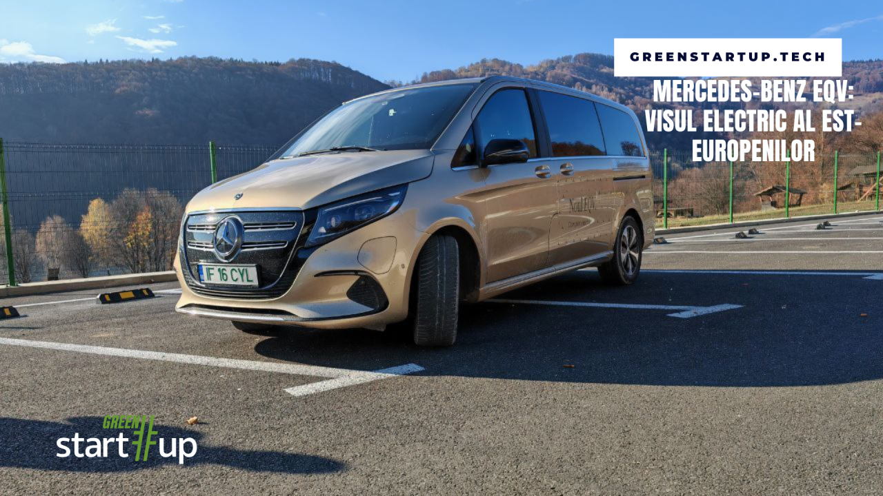 Test Drive Mercedes-Benz EQV: visul electric al taților est-europeni