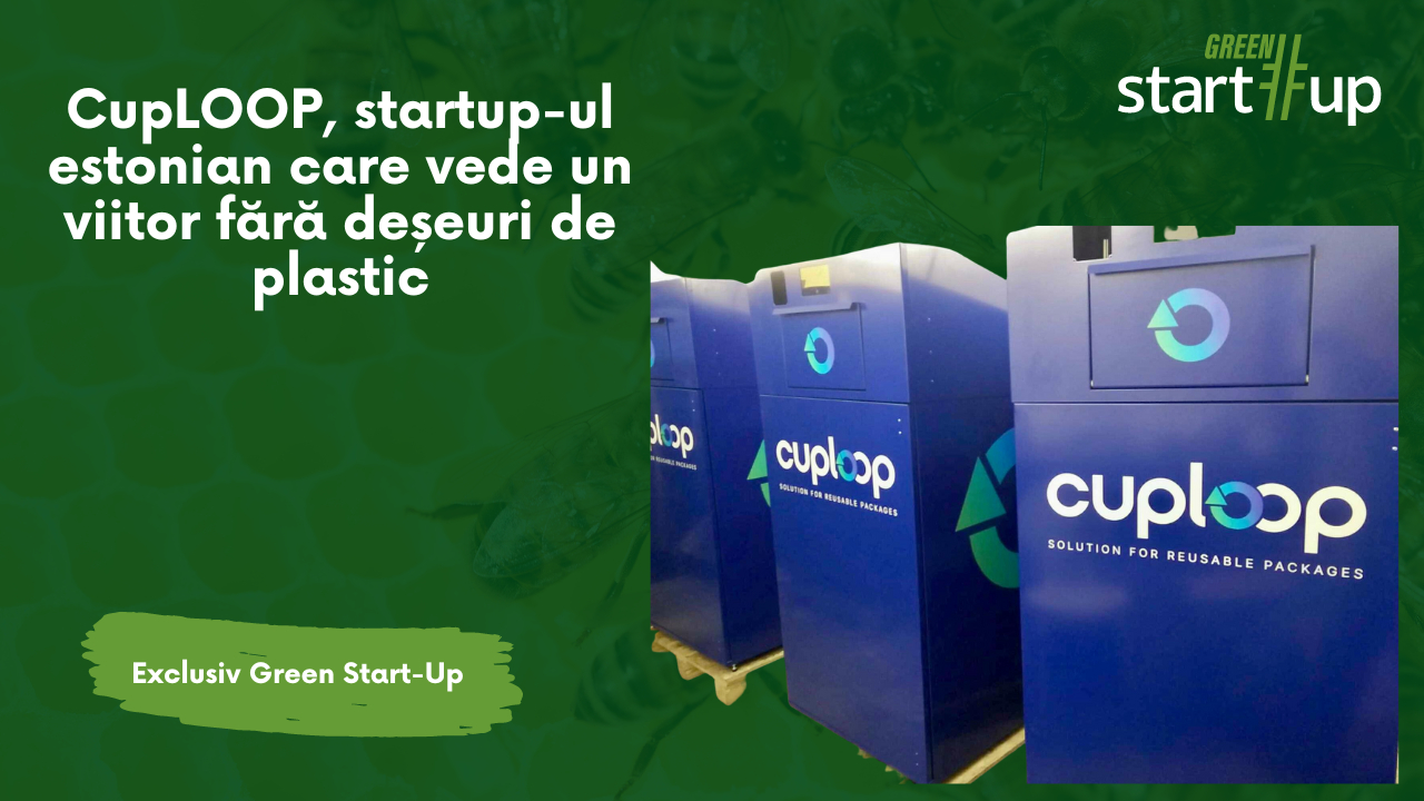 CupLOOP, startup-ul care te ajută să colectezi separat cu ușurință