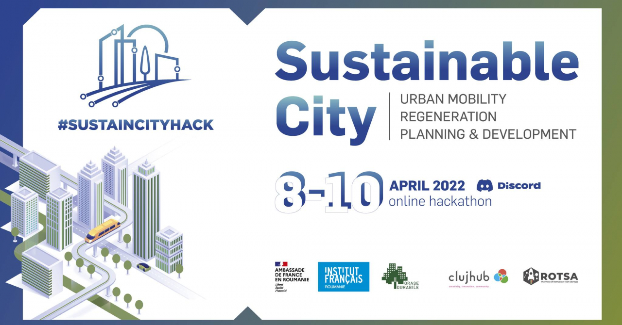 #SustainCityHack, competiția pentru orașe mai sustenabile și mai verzi