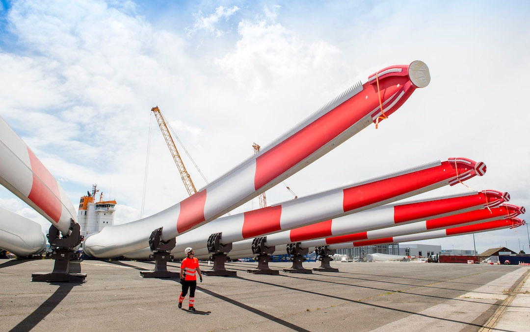 World’s first recyclable wind turbine blades, up and running in Germany