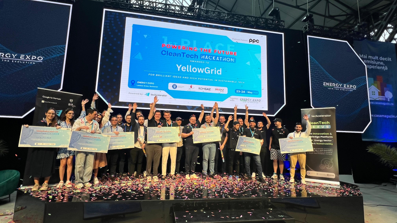 Startup-urile care au câștigat CleanTech Corporate Hackathon 2025