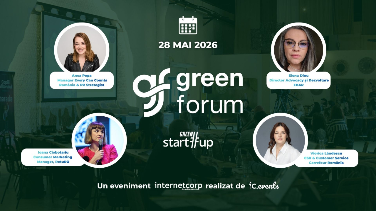 Cine sunt speakerii Green Forum 2026: Cum dezvoltăm economia circulară?