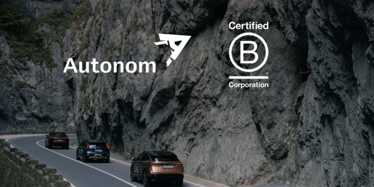 Autonom este prima companie de mobilitate din România certificată B Corp