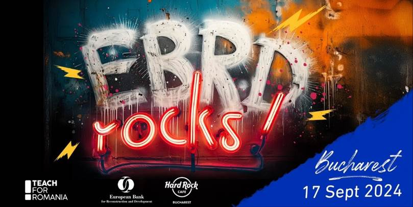 Mergi la concert să ajuți copiii, iar BERD dublează suma: EBRD Rocks!