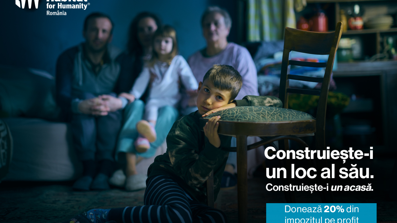 Habitat for Humanity, locuințe pentru familiile vulnerabile din România. Cum poți ajuta