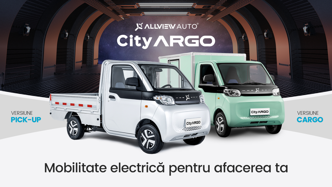 Allview Auto intră pe segmentul autovehiculelor comerciale full electrice