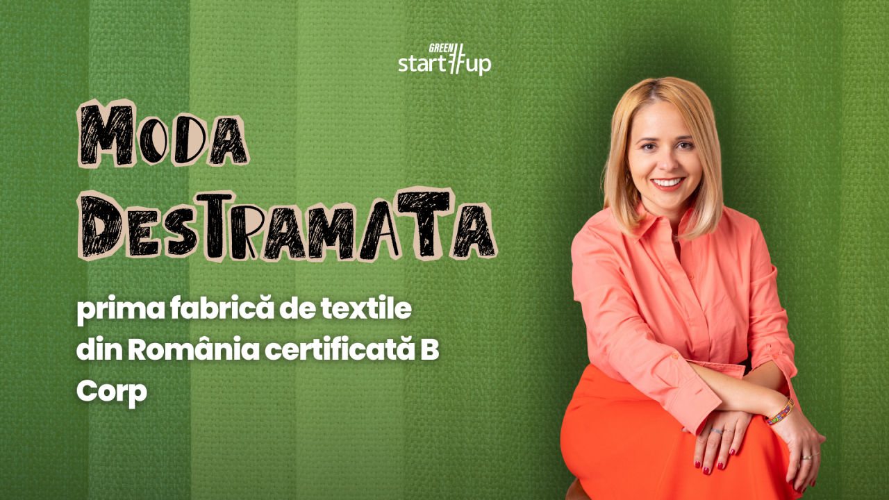 Modă Destrămată: De ce a vrut acest cuplu de antreprenori să aibă prima fabrică de textile certificată B Corp din România