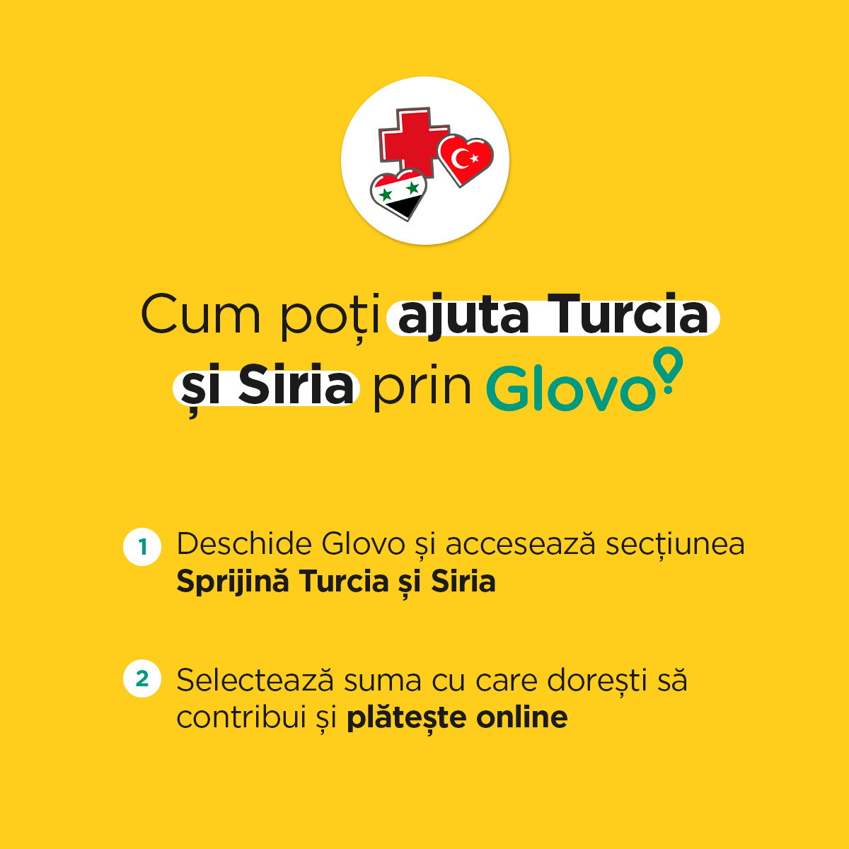 Cutremur Turcia și Siria: donații pentru victime prin intermediul Glovo