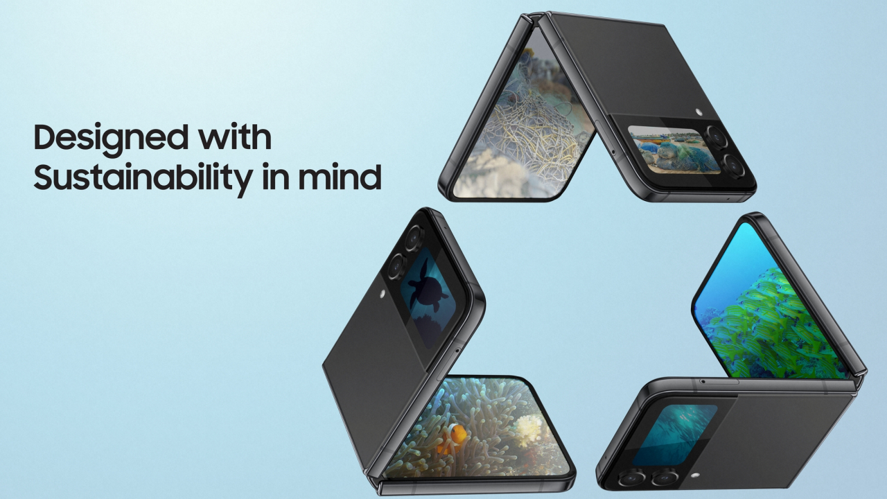 Samsung integrează plastic din plase de pescuit în Galaxy Z și Galaxy Buds2 Pro