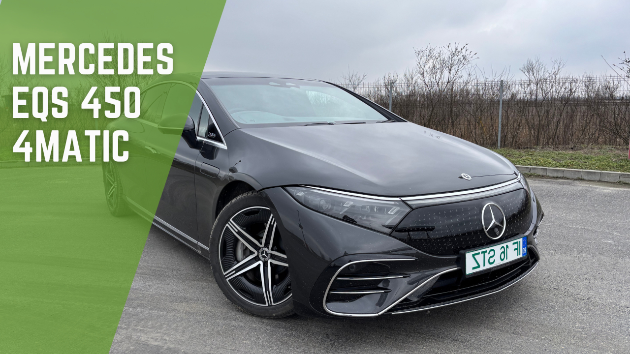 Test Drive Mercedes-Benz EQS 450 4Matic: limuzina electrică fără compromisuri