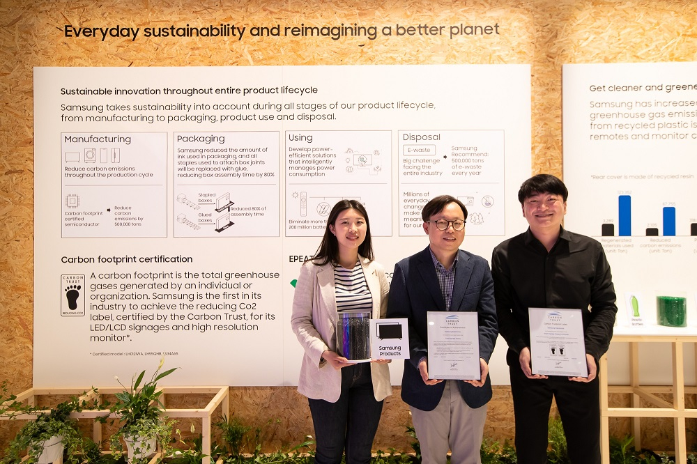 Samsung Electronics makes eco-conscious efforts with monitor & signage solutions
