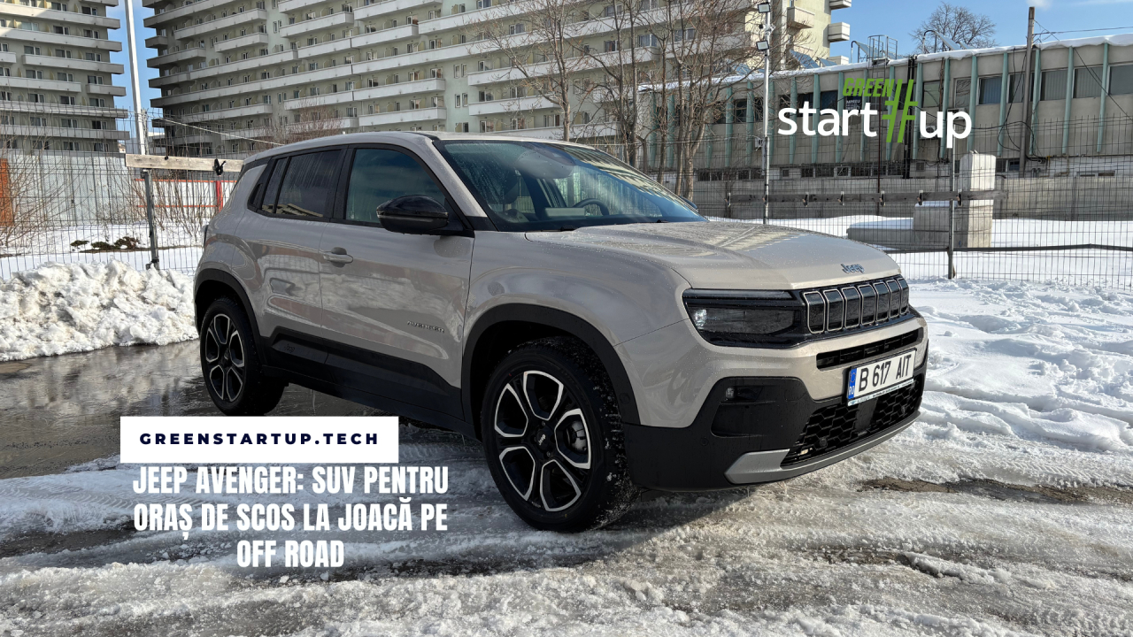 Test Drive Jeep Avenger: SUV hibrid de oraș cu care cucerești orice expediție