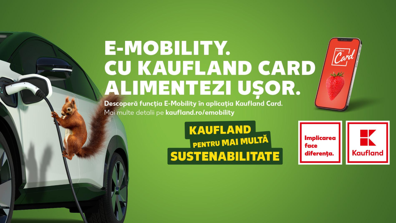 Kaufland România lansează un serviciu util posesorilor de mașini electrice