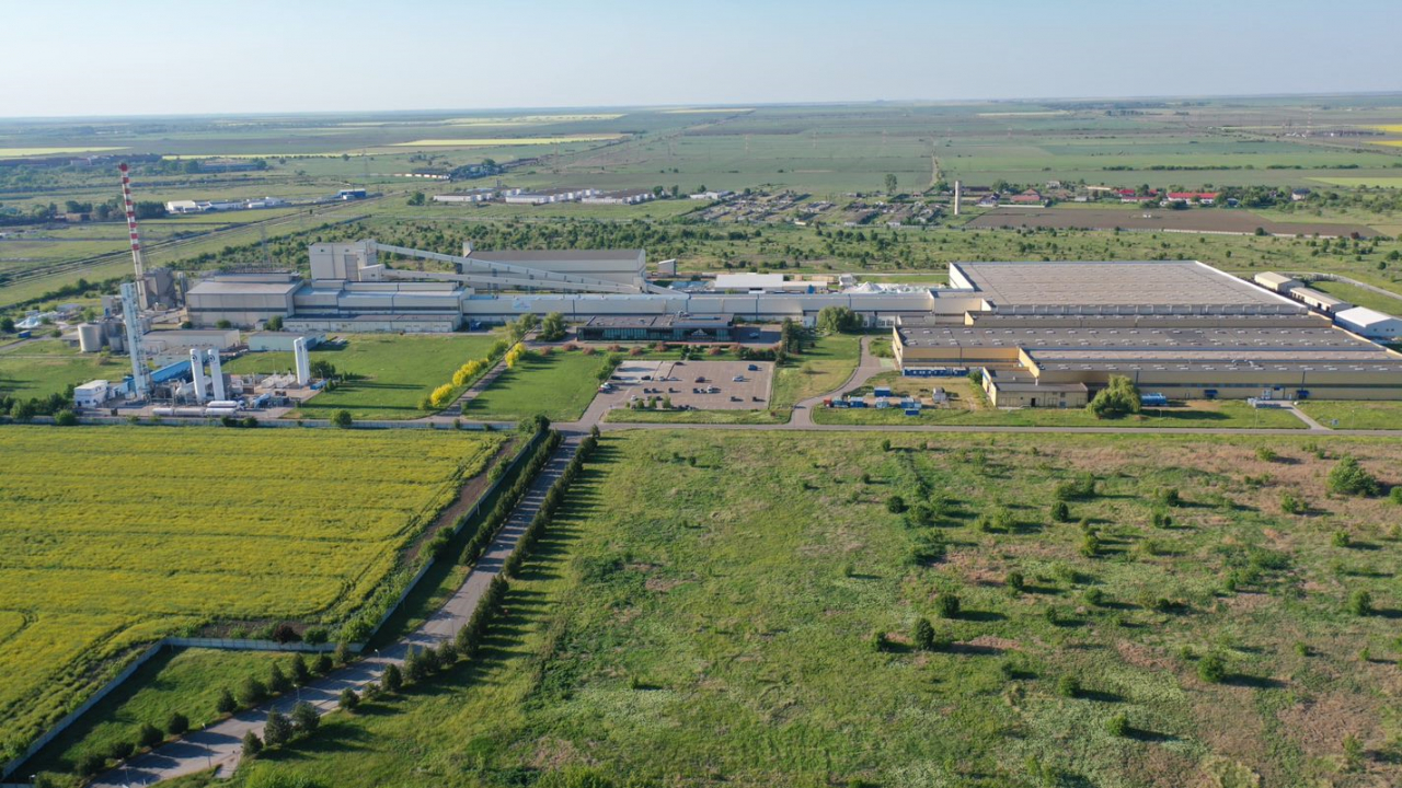 Saint-Gobain&ENGIE are building the largest on-site photovoltaic park in Romania