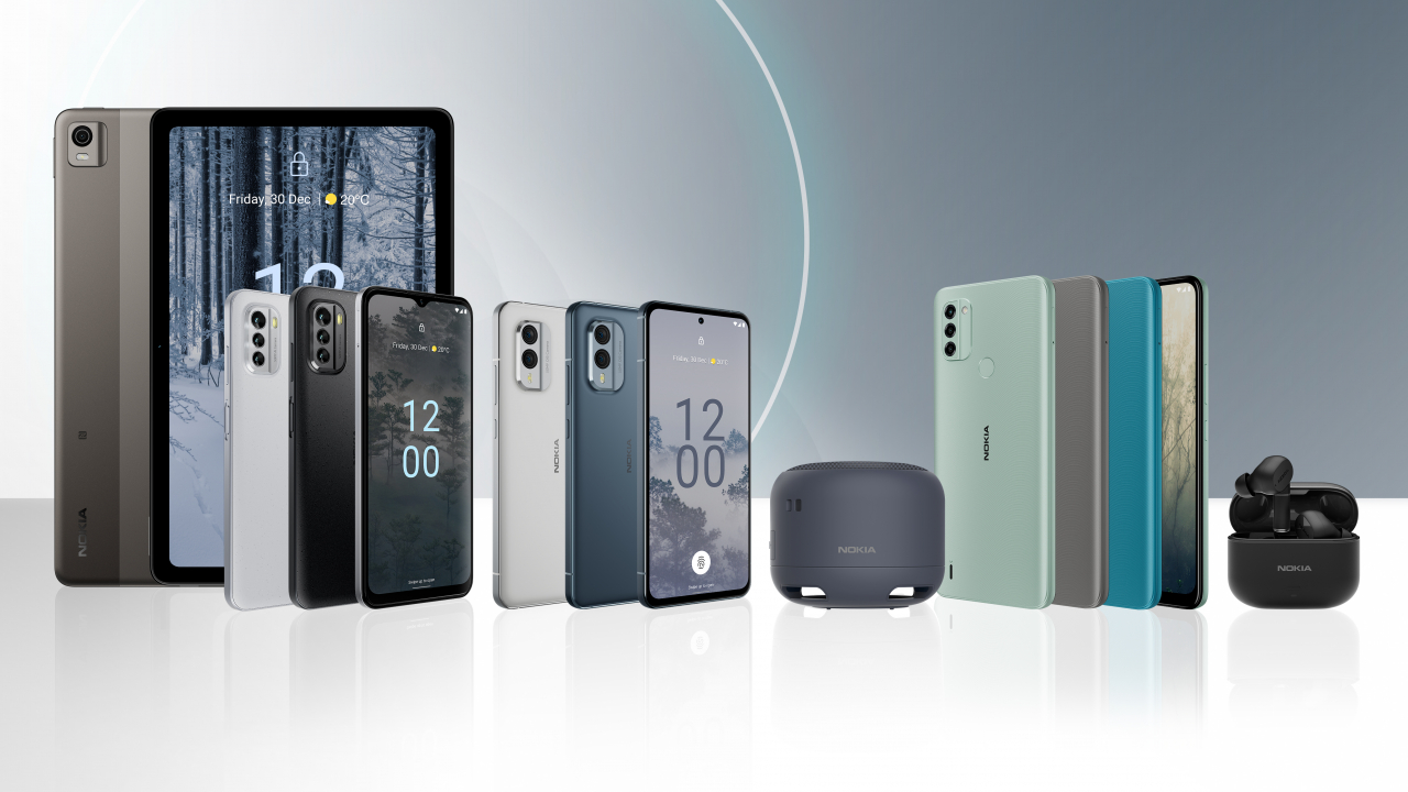Nokia launches a series of phones made out of recycled aluminum and plastic