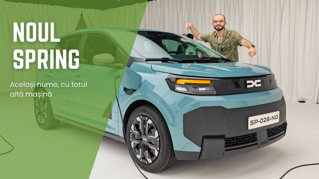 Am văzut noua Dacia Spring și cred că e perfectă ca prima mașină electrică